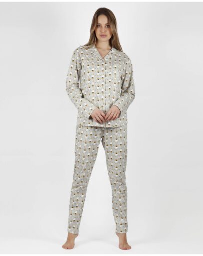 admas-pijama-abierto-manga-larga-little-princess-para-mujer-gris